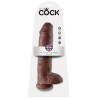 King Cock Gode King Cock 24 x 6 cm Marron